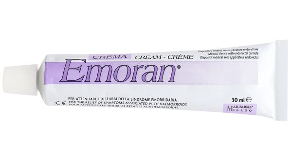 Kem bôi Emoran hỗ trợ giảm các triệu chứng của bệnh trĩ tuýp 30ml