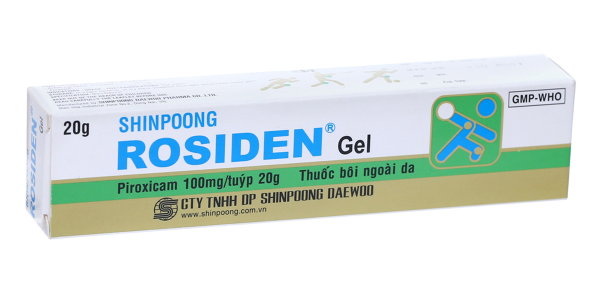 Gel bôi Shinpoong Rosiden Gel giảm đau, kháng viêm tuýp 20g