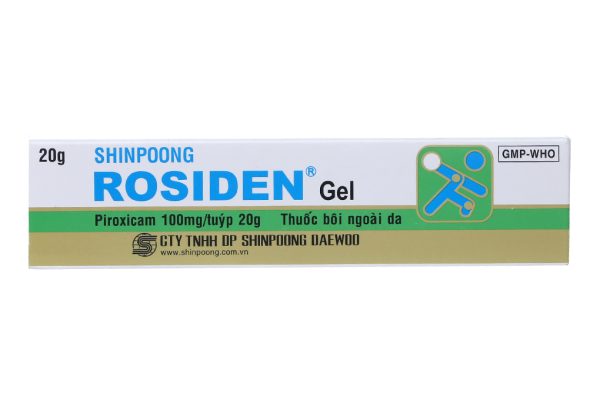 Gel bôi Shinpoong Rosiden Gel giảm đau, kháng viêm tuýp 20g