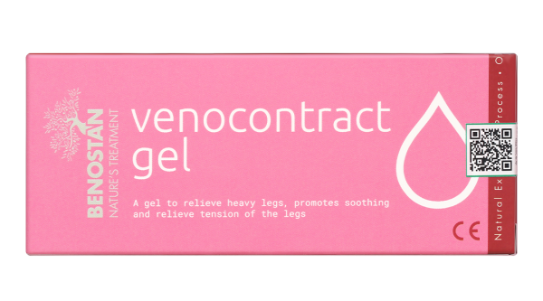 Venocontract Gel hỗ trợ trị các triệu chứng do suy giãn tĩnh mạch tuýp 75ml