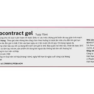 Venocontract Gel hỗ trợ trị các triệu chứng do suy giãn tĩnh mạch tuýp 75ml