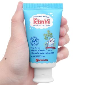 Kem bôi hăm ngứa thảo dược Ích nhi làm mát da, làm diu da bị hăm ngứa cho trẻ em tuýp 30g