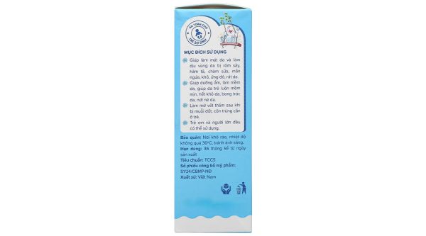 Kem bôi hăm ngứa thảo dược Ích nhi làm mát da, làm diu da bị hăm ngứa cho trẻ em tuýp 30g