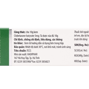 Lifedovate Cream 0.05% trị viêm da tuýp 10g