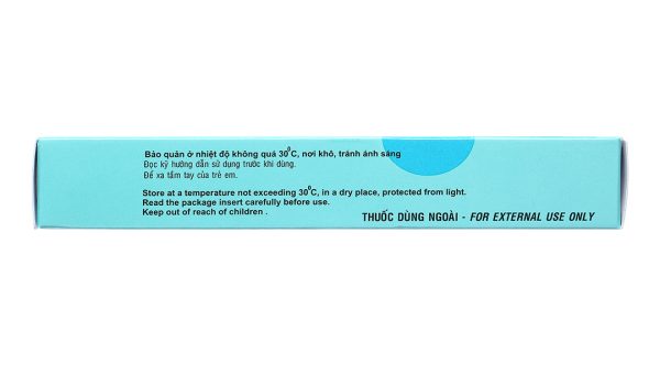 Kem bôi Silvirin phòng và trị nhiễm khuẩn do bỏng tuýp 20g