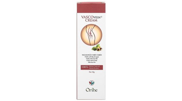Vascovein Cream giúp ngăn ngừa, cải thiện tình trạng suy giãn tĩnh mạch tuýp 50g