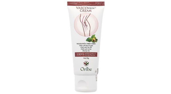 Vascovein Cream giúp ngăn ngừa, cải thiện tình trạng suy giãn tĩnh mạch tuýp 50g