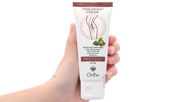 Vascovein Cream giúp ngăn ngừa, cải thiện tình trạng suy giãn tĩnh mạch tuýp 50g