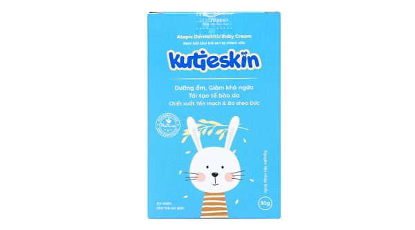 Kem bôi Kutieskin trị chàm sữa, dưỡng ẩm cho bé tuýp 30g