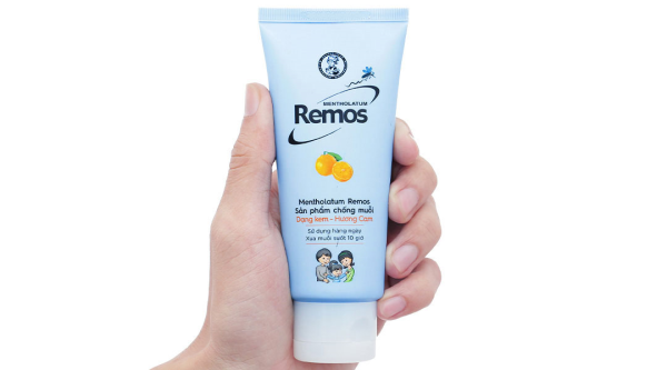 Kem chống muỗi Remos hương cam tuýp 70g