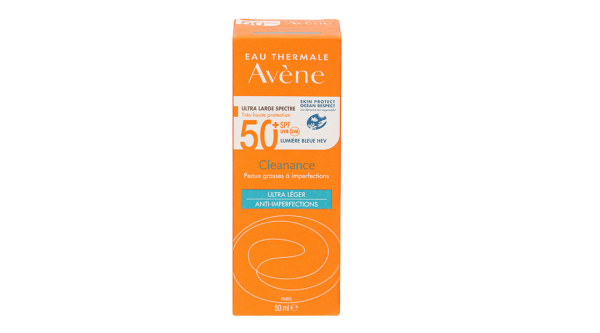 Kem chống nắng Avène Cleanance SPF50+ cho da dầu mụn, nhạy cảm tuýp 50ml