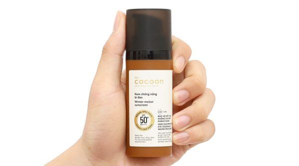 Kem chống nắng bí đao Cocoon SPF50+/ PA++++ cho da nhạy cảm, dầu mụn chai 50ml
