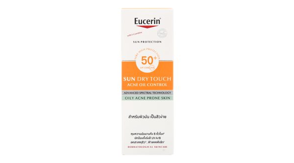 Kem chống nắng Eucerin Sun Dry Touch Oil Control Face SPF 50+/PA+++ giảm nhờn chai 50ml
