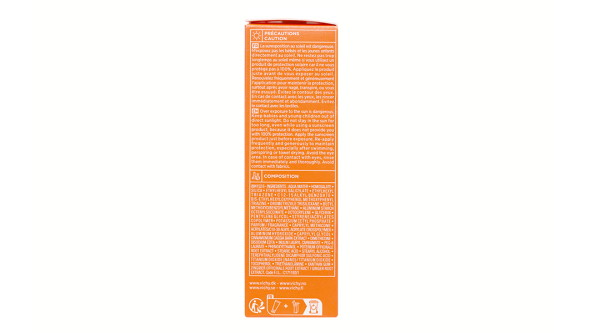 Kem chống nắng Vichy Capital Soleil Dry Touch Protective Face Fluid SPF 50 tuýp 50ml