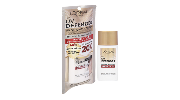 Kem chống nắng L'Oréal UV Defender Invisible Fluid SPF 50+/PA++++ chai 50ml