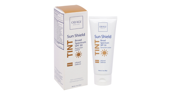 Kem chống nắng Obagi Sun Shield Tint SPF 50 che khuyết điểm làm đều màu da tuýp 85g
