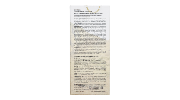 Kem chống nắng Skin1004 Madagascar Centella Air-Fit Suncream Plus làm dịu làn da tuýp 50ml