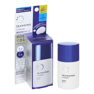 Kem chống nắng Transino UV Protector SPF 50+/PA++++ dưỡng ẩm, trắng da tuýp 30ml