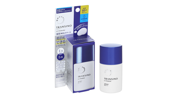 Kem chống nắng Transino UV Protector SPF 50+/PA++++ dưỡng ẩm, trắng da tuýp 30ml