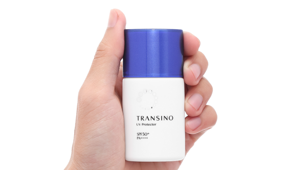Kem chống nắng Transino UV Protector SPF 50+/PA++++ dưỡng ẩm, trắng da tuýp 30ml
