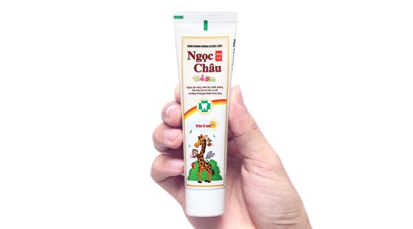 Kem đánh răng dược liệu Ngọc Châu trẻ em ngừa sâu răng tuýp 70g