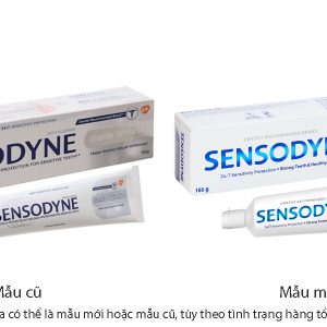 Kem đánh răng Sensodyne Gentle Whitening giúp làm trắng răng tuýp 160g