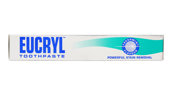 Kem đánh răng bạc hà tẩy trắng Eucryl Toothpaste ngừa sâu răng tuýp 62g