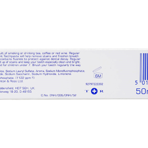 Kem đánh răng bạc hà tẩy trắng Eucryl Toothpaste ngừa sâu răng tuýp 62g