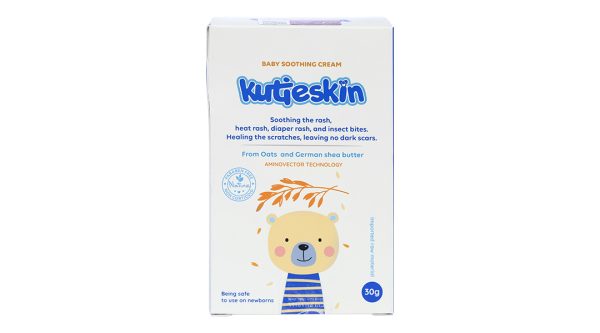 Kem bôi dịu da Kutieskin dịu vết mẫn ngứa, rôm sảy cho bé tuýp 30g