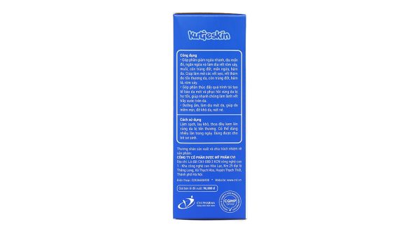 Kem bôi dịu da Kutieskin dịu vết mẫn ngứa, rôm sảy cho bé tuýp 30g
