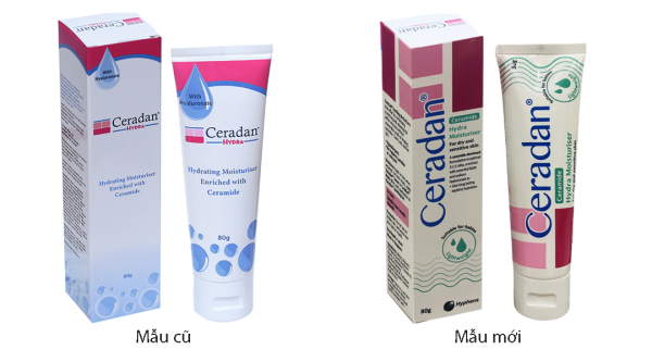 Kem Ceradan Ceramide Hydra Moisturiser duy trì độ ẩm tự nhiên cho da tuýp 80g