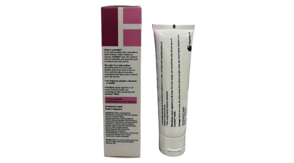 Kem Ceradan Ceramide Hydra Moisturiser duy trì độ ẩm tự nhiên cho da tuýp 80g