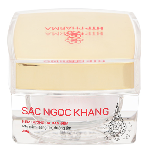 Kem dưỡng da ban đêm Sắc Ngọc Khang làm mờ thâm nám hũ 30g