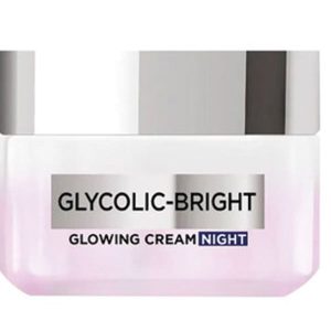 Kem dưỡng da ban đêm L'Oreal Paris Glycolic Bright dưỡng sáng da mờ thâm hũ 50ml