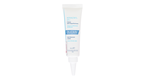 Kem dưỡng Ducray Keracnyl PP+ Anti-Blemish giúp giảm mụn và mờ vết thâm tuýp 30ml