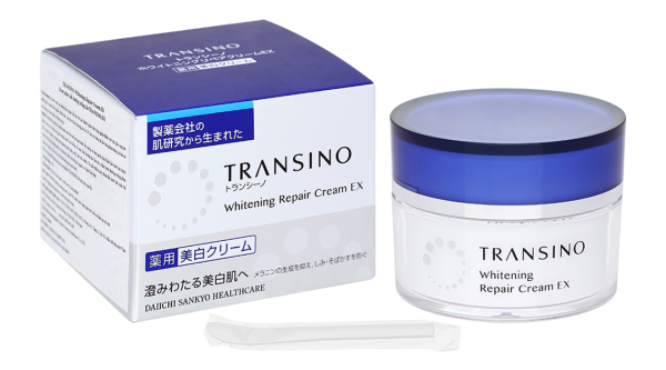 Kem dưỡng trắng da Transino Whitening Repair Cream EX dưỡng ẩm phục hồi da hũ 35g