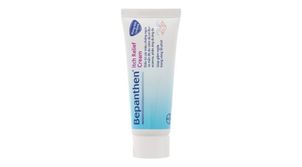 Kem Bepanthen Itch Relief Cream giảm ngứa, mẩn đỏ do viêm da tuýp 20g