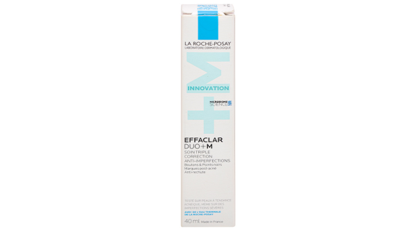 Kem dưỡng La Roche-Posay Effaclar Duo+ M ngăn ngừa mụn hiệu quả tube 40ml