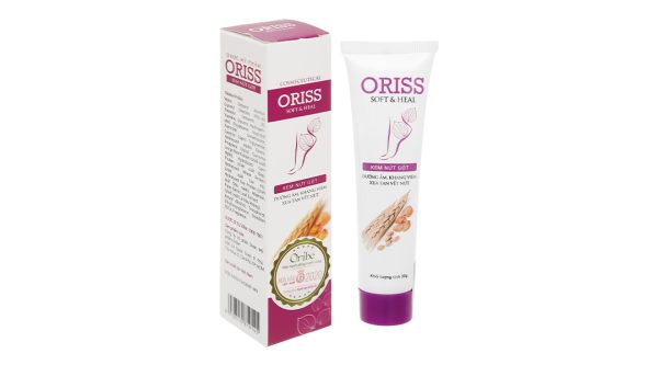 Kem Oriss Soft & Heal giảm nứt nẻ gót chân tuýp 30g
