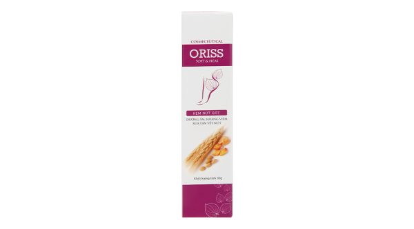 Kem Oriss Soft & Heal giảm nứt nẻ gót chân tuýp 30g