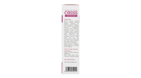Kem Oriss Soft & Heal giảm nứt nẻ gót chân tuýp 30g