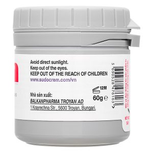Kem Sudocrem giúp bảo vệ da, chống hăm tã cho bé hũ 60g