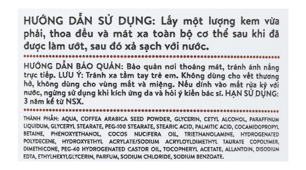 Kem tẩy tế bào chết Felina hạt cà phê & tinh dầu dừa hũ 220g