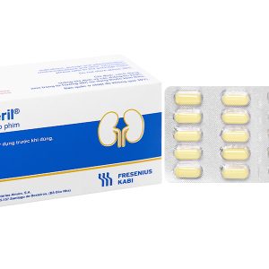 Ketosteril phòng và trị suy thận mạn (5 vỉ x 20 viên)