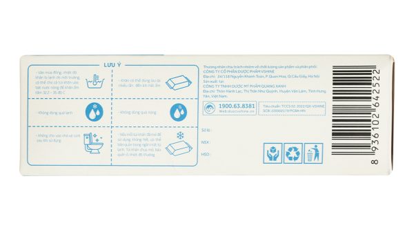 Khăn hạ sốt Baby Shark 0M+ cho bé (4 gói x 6 miếng)