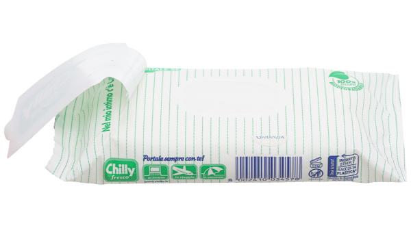 Khăn ướt vệ sinh vùng kín Chilly Fresco se lạnh, làm sạch khử mùi gói 12 miếng