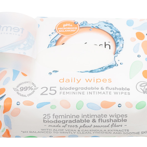 Khăn ướt vệ sinh vùng kín hàng ngày Femfresh Intimate Skin Care Daily Wipes gói 25 miếng