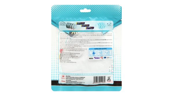 Khẩu trang y tế Mebiphar 3D Mask Pro màu trắng gói 1 cái