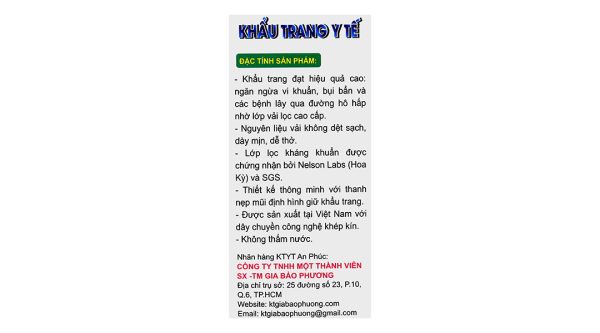 Khẩu trang y tế trẻ em An Phúc K94-4D 3 lớp có họa tiết hộp 20 cái