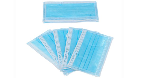 Khẩu trang y tế An Phúc 4 lớp màu xanh hộp 50 cái